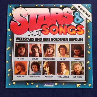 various - Stars &amp;amp; Songs _ vinyl,LP _ Teledec, Germania, 1981 _ Nm / NM foto