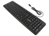 Tastatură USB Neagră cu Cablu 1,5m Layout US