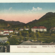 cp Olanesti : Hotelul Nr.2 si diferite Vile - circulata 1928, timbre