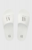 Armani Exchange papuci barbati, culoarea alb, XUP012 XV675 K488