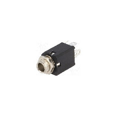 Conector jack, Jack 6,3mm, 3 contacte, mama, AMPHENOL - ACJS-MVS-5