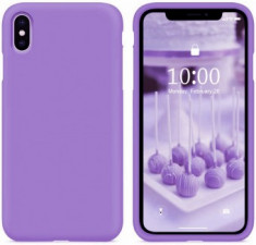 Husa silicon High Copy Apple iPhone X Purple foto