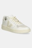 Veja sneakers din piele VI0220498A V-10 LEATHER femei, culoarea bej, VI0220498A