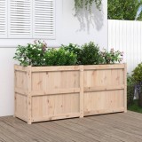 Cumpara ieftin Jardinieră de grădină, 150x50x70 cm, lemn masiv de pin
