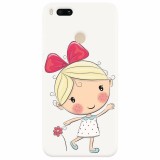 Husa silicon pentru Xiaomi Mi A1, Fetita