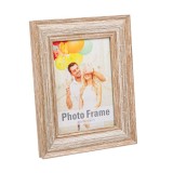 Rama Foto Decorativa Lemn Maro 13x18 cm, 20.5x25 cm, Plastic/Sticla, Verticala/Orizontala