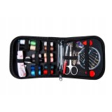 Cumpara ieftin Set de croitorie, 70 articole diferite, husa depozitare cu fermoar, accesorii complete pentru coasere si reparatii, negru