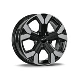 Jante AGT 17x6.5 ET40 5x114.3 diamond cut compatibile Dacia Renault Nissan Toyota Cod: AGT 17260-0193
