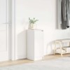 VidaXL Dulap pentru &icirc;ncălțăminte alb 29,5x34x76 cm lemn prelucrat 861859