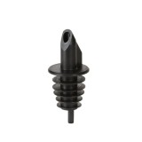 BILLY - turnator de plastic pentru 0,5 - 1,5 lt. Sticle - negre - cu 5 lamele