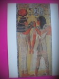 HOPCT 6893 SETHI PRIMIND COLIERUL -EGIPT [ MUZEUL LUVRU PARIS FRANTA] -AFRICA-NECIRCULATA