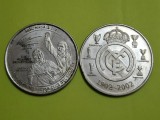 Medal 2002 - comemorativ Real Madrid, Juanito y Santillana