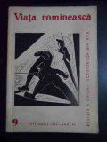 Viata Romaneasca 9 - Revista A Uniunii Scriitorilor Din Rpr ,544129