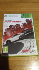 Joc XBOX 360 Need for speed Most Wanted original PAL / by WADDER foto