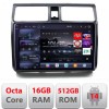 Navigatie Suzuki Swift 2003-2010 Edotec Kit-SWIFT 8 core QLED 2K 16+512 360 Android Waze USB Navigatie Internet Youtube Radio CarStore Technology