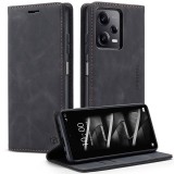 Husa premium tip carte pentru samsung galaxy xcover 7 - protectie 360&Acirc;&deg; si design elegant, black, Techsuit