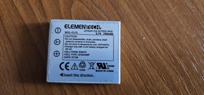 ACUMULATOR WGL-0101 - 3.7v / 750 mAh , ELEMENTECH , NP-40 foto