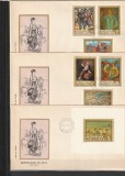 RO - FDC - REPRODUCERI DE ARTA - MUNCA ( LP 835-836 ) 1973 ( 3 DIN 3 )