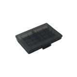 Cutie De Transport Pentru 10x Baterii Mignon (AA) / Micro (AAA), negru