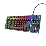 Tastatura Trust GXT 833 Thado cu fir, ng