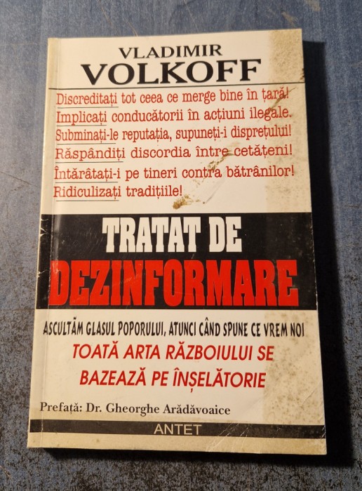 Tratat de dezinformare Vladimir Volkoff