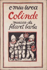 HST C333 Colinde 1940 Constantin Miu-Lerca dedica?ie olografa autor foto