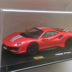 Macheta Ferrari 488 Pista 2018 - Bburago Signature 1/43