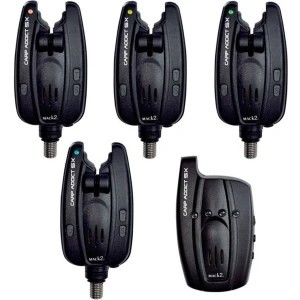 Set Avertizoare Mack2 Carp Addict Sx Alarm Set 4+1 foto
