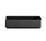 Lavoar SanDonna HD4040 Negru Handmade Inox 440x440 mm, Adancime 120 mm