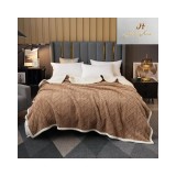 Cumpara ieftin Patura Cocolino cu Blanita pentru Pat Dublu, Maro- SIPRZ09