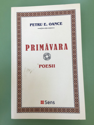 Primăvara- Petru E. Oance (poezii in grai banatean) foto