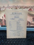 Afiș Othello, joi 9 mar. 1961, dramă lirică de Giuseppe Verdi libretul Boito 097