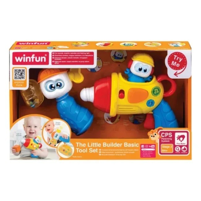 WINFUN SET DE SCULE PENTRU MICUL CONSTRUCTOR