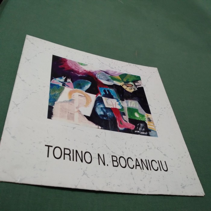 BROSURA/PLIANT TORINO N. BOCANCIU