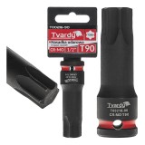Cheie tubulara de impact TORX 1 / 2&quot;, T90, Cr-Mo, Tvardy T00216-90