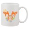 Cana alba personalizata &#039;DEER IN LOVE&#039;, INOVATIX&reg;. 330ml