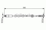 Conducta / cablu frana BMW Seria 6 Cabriolet (E64) (2004 - 2010) BOSCH 1 987 476 093