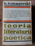 Teoria literasturii poetica B.Tomasevski Coperta patata