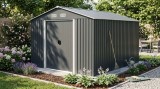 Magazie de gradina metalica Strend Pro antracit 301x367x214 cm