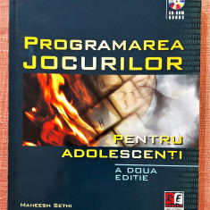 Programarea jocurilor pentru adolescenti. Contine CD - Maneesh Sethi