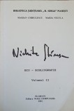 NICHITA STANESCU BIO-BIBLIOGRAFIE VOL.2-MARIAN CHIRULESCU, MARIA NECULA-242032