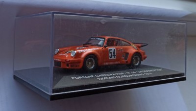Macheta Porsche 911 Carrera 3.0 Jagermeister Nurburgring 1975 - UH 1/43 foto