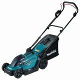 Masina de tuns gazon/iarba pe acumulator Makita DLM330Z, latime taiere 33 cm, inaltime taiere 20-75 mm, cos colector 30 L, functie colectare/mulcire,