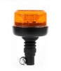 Girofar LED Galben SLIM 12 LED SMD 5730, Prindere Tija, 4 Moduri Blit, Omologare ECE R65 IP56