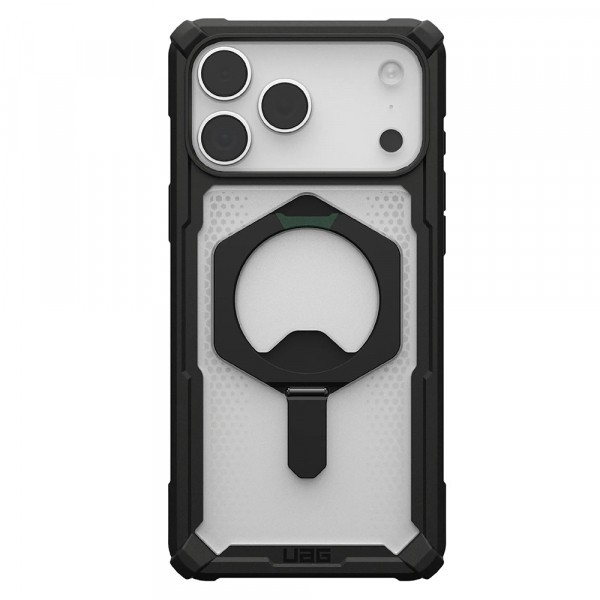 Husa MagSafe pentru Apple iPhone 17 Pro, Urban Armor Gear, Plasma XTE, Neagra Transparenta