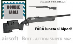 Sniper Bolt-Action a i r s o f t - 460 FPS - NEGRU marca Double EAGLE foto