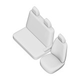 Cumpara ieftin Set huse scaune material textil dedicate MERCEDES SPRINTER (2+1) 2019-2021