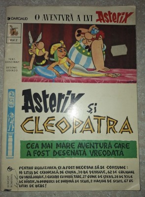 Aventurile lui Asterix * Asterix si Cleopatra (benzi desenate) foto