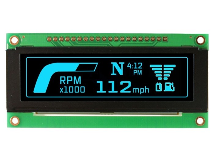 Afişaj OLED grafic 2,8 inch albastru