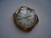 Ceas mecanic elvetian/francez No name 17 jewels secundat periferic, defect, cheita blocata, Analog, Elegant, Placat cu aur
